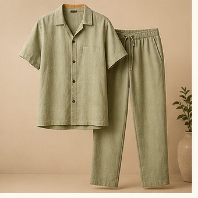 Relaxed Linen Co-ord Set
